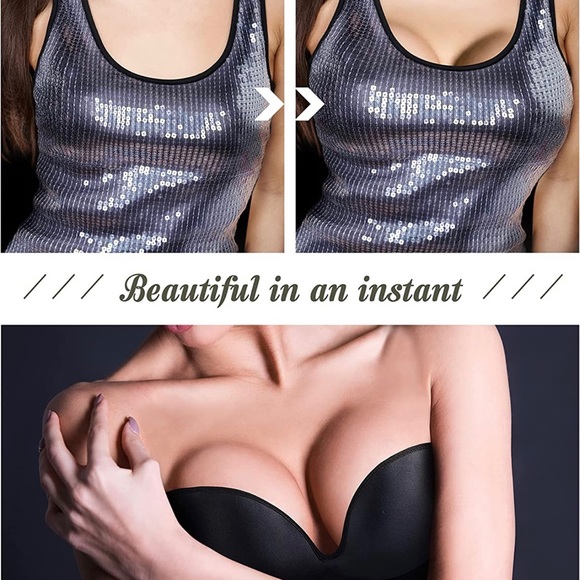 New, Never Used, 2 Pieces Strapless Pushup Bras Front Buckle Lift Bra. - Picture 5 of 6